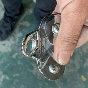 Grille de fixation en acier inoxydable 316 avec anneau de guidage, grilles de fixation pour bateau, guide-câble Matic, navigation marine, <span class=keywords><strong>voilier</strong></span>, kayak, canoë, annexe - Product Image 6