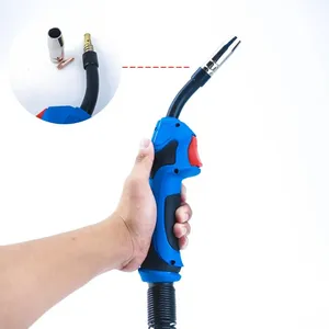 Antorcha de Soldadura <span class=keywords><strong>MIG</strong></span> CO2 <span class=keywords><strong>Binzel</strong></span> 15AK Directo de Fábrica con Cable de 3 Metros de Longitud - Product Image 3