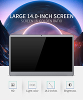 Ordinateur portable I5 Core 11ème Gen 16GB Ram 10ème Génération 1TB SSD 8GB 14 pouces Notebook