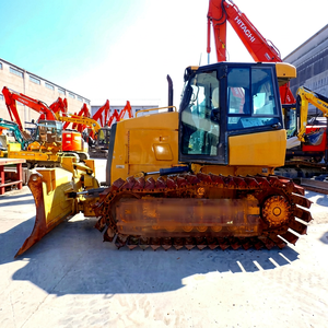Bouteur sur chenilles Caterpillar D5K2 de haute précision, petit bulldozer avec technologie de finition de lame stable pour le nivellement, à vendre - Product Image 1