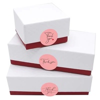 Rouleau d'étiquettes autocollantes personnalisées imprimées, imperméables, roses, avec inscription « Merci », pour la décoration de cadeaux et l'emballage