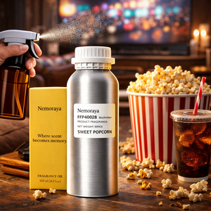 Spray désodorisant <span class=keywords><strong>parfum</strong></span>é longue durée pour salle de bain, huile aromatique <span class=keywords><strong>parfum</strong></span> pop-corn, 500ml en vrac - Product Image 1