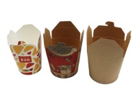 Boîtes à nouilles en papier kraft jetables personnalisées de 750 ml/1000 ml, contenants à emporter écologiques et compostables pour les pâtes et la restauration rapide
