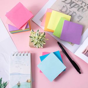 Colorful Self Adhesive <b>Memo</b> <b>Pad</b> Sticky Notes Square Style Office Desk Planner Reminder Papers - Product Image 2