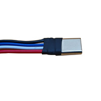 Conector de enchufe USB C, Puerto macho/hembra tipo C de 6 pines para reparación de cableado de placa PCB