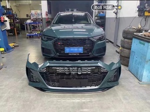 กันชนหน้าแบบอัพเกรดเป็นชุดบอดี้ RS6สำหรับ <span class=keywords><strong>Audi</strong></span> A6 2019-2021 - Product Image 6