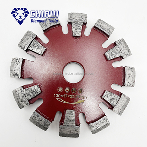 Disco de corte de diamante en forma de V de 130x22.2mm para ranurado de hormigón y corte de <span class=keywords><strong>puntos</strong></span> de unión, ideal para corte de suelos radiantes. - Product Image 6