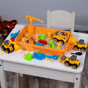Gioco di educazione precoce del bacino di sabbia sensoriale a tema agricolo <span class=keywords><strong>per</strong></span> bambini scuola materna ausili didattici giocattoli educativi - Product Image 4
