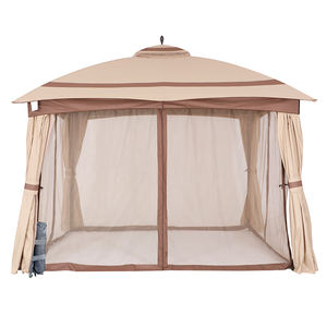 11 * 13ft poteaux ronds minimalistes Glorieta Del Patio pour Jardin - Product Image 1