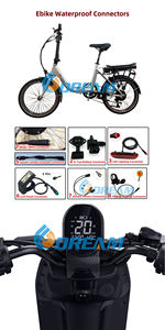 फ़ैक्टरी कस्टम स्कूटर ईबाइक जूलेट एम 8 2 3 4 5 पिन 4 पिन 4 5 पिन 6पिन तार केबल नर मादा प्लग वाटरप्रूफ कनेक्टर - Product Image 5