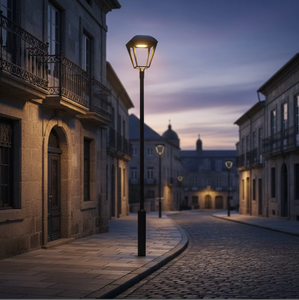 Farol Cuadrado Clásico Estilo Europeo, Farol Urbano <span class=keywords><strong>STYLAGE</strong></span>, Luminaria Urbana y Residencial, Iluminación de Área - Product Image 6