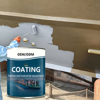 Revêtement liquide époxy à haute teneur en bitume Hsea 730, à base de goudron de charbon, pour la protection contre la rouille des pipelines, anti-corrosion, utilisation sous-marine