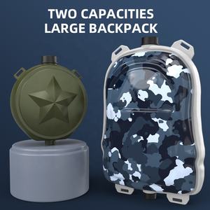 Mochila eléctrica de pulverización de agua, juguete de pistola de agua, integración manual automatizada con Vista y almacenamiento de agua, mochila de combate, 4 tipos - Product Image 6