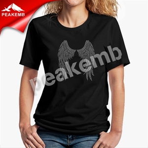 Transfert thermocollant Ailes d'ange en strass pour T-shirt - Product Image 6