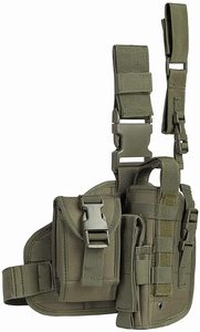 Taktik ayarlanabilir kılıfı dergi kılıfı ile sağ/sol Handed taktik uyluk kılıfı bacak demeti - Product Image 4