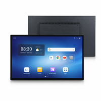Monitor Layar Sentuh Industri IPS Seri HD dengan Dudukan VESA, Layar Multi Sentuh untuk Kios Layanan Mandiri, Kontrol HMI, dan Ritel