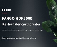 Impresora de Tarjetas de Identificación de PVC de Doble Cara Fargo HDP5000 de Alta Definición para Credenciales de Empleados, Control de Acceso y Membresías