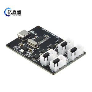 USB-4TTL-340N V2.0 USB to TTL Serial Converter โมดูล4พอร์ต Type-C CH340 UART BOARD สำหรับไมโครคอนโทรลเลอร์ Arduino - Product Image 3
