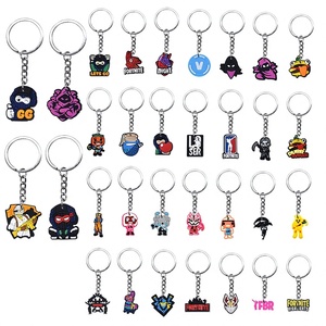 Portachiavi in metallo <span class=keywords><strong>Fortnite</strong></span>, ciondolo in PVC morbido, fibbia decorativa fai-da-te, charm per zaino - Stile regalo - Disponibile all'ingrosso - Product Image 2