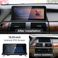 STWEI NOUVEAU ID8 Snapdragon665 10.25 pouces Android14 pour BMW X5 E70 X6 E71 E72 Lecteurs vidéo de voiture, système multimédia central, navigation GPS