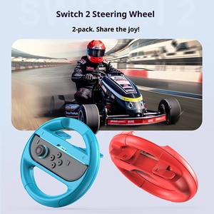 Volante per Nintendo <span class=keywords><strong>Switch</strong></span> 2/1, Accessorio per Joy-Con per <span class=keywords><strong>Mario</strong></span> Kart, Accessori per Videogiochi - Product Image 3