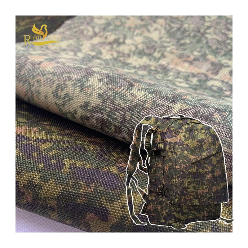 Водоотталкивающая камуфляжная ткань 1000D из нейлона cordura oxford с полиуретановым покрытием Manuracture