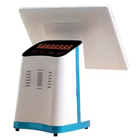 Terminal de point de vente de bureau JJPOS JJ-A8, écran tactile 15,6 pouces, 4 Go de DDR3, 128 Go de SSD, tout-en-un, Wi-Fi 6, Bluetooth 5.2 pour les supermarchés