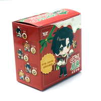 Boîte à cartes de Noël rouge