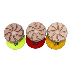 TRUE SHINE 75\" Customized OEM Wet Polishing <strong>Pads</strong> Diamond Ceramic for Concrete Sanding Buffing Grinding Tooling - Product Image 5