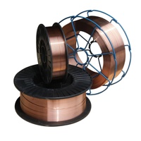 Soudeur MIG chinois, bobine de 5 kg/20 kg, 15 kg/0,9 mm ER70S-6, OEM/ODM personnalisé, Sg2 Er70s 6, fil de soudage en acier au carbone CO2 Micro MIG