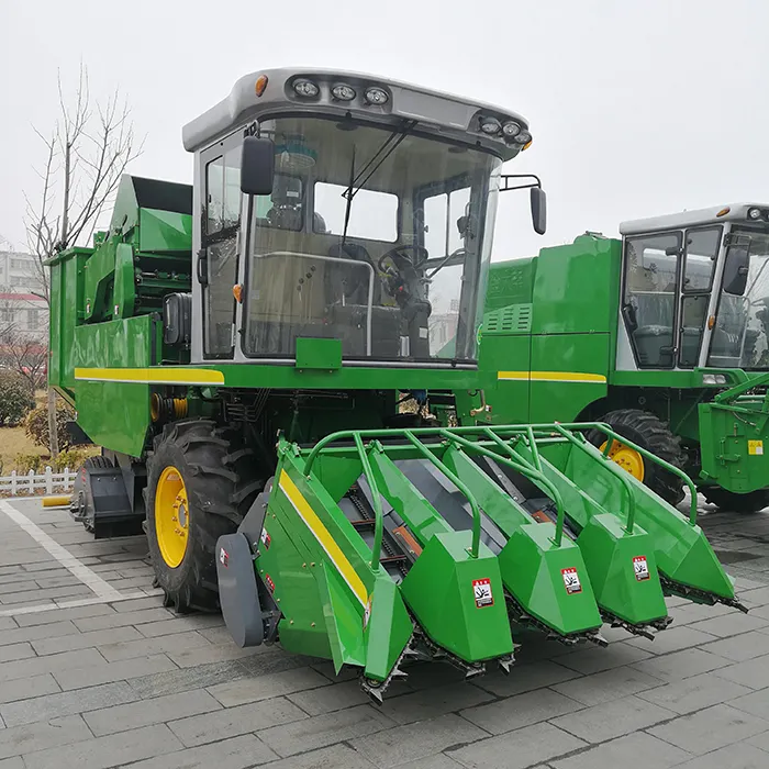 Coletor de milho para agricultura, harvester de alta qualidade com 4 linhas, tipo cob, agricultura