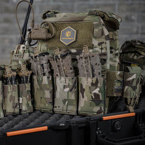 Emersongear Cordura กระเป๋าไนลอน500D น้ำหนักเบา, ซองใส่แม็กกาซีนแบบยุทธวิธีสามชั้นกระเป๋า5.56ยิงได้อย่างรวดเร็ว - Product Image 4