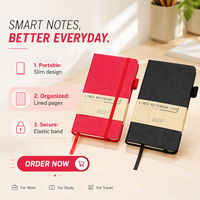 Carnet en cuir PU A4 A5 A6 personnalisé, prix d'usine OEM, planificateur à couverture rigide, journal imprimé
