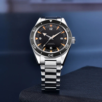 Montre de plongée 41 mm sans logo Miyota 8215movt, montre mécanique pour homme, montre automatique de plongée OEM, montre avec logo personnalisé