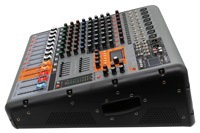 XTUGA PMMR8 Mixeur audio professionnel 8 canaux avec double effets DSP 99, interface USB, console sonore 650W, éclairage vidéo
