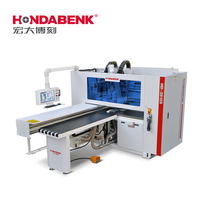 Hongda Boke CNC Perceuse et fraiseuse à six faces à double broche 6 côtés alésage et fraisage pour meubles en bois