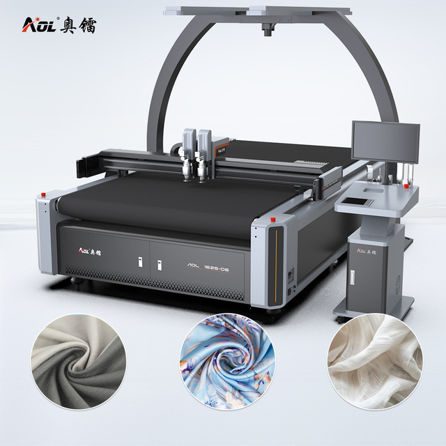 AOL Multipurpose Functional Textiles Flatbed Cutter for Cotton Wadded Curtain