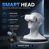 Caddx Walksnail Avatar HD Goggles L 1080p 60fps Système numérique FPV Antennes LHCP intégrées Écran LCD 4,5 pouces 58 °   Casque FOV pour drone