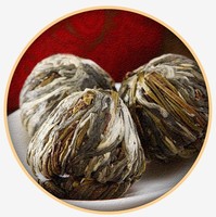 Bola Teh Kesehatan Bunga Kering Buatan Tangan Kemasan Vakum Infus Herbal Spesial Cina Baru