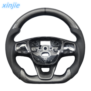 Volant en fibre de carbone personnalisé pour <span class=keywords><strong>Ford</strong></span> <span class=keywords><strong>Focus</strong></span> <span class=keywords><strong>MK3</strong></span> 2015 2016 <span class=keywords><strong>2017</strong></span> MK4 <span class=keywords><strong>ST</strong></span> RS Accessoires d'intérieur de voiture Volant - Product Image 5