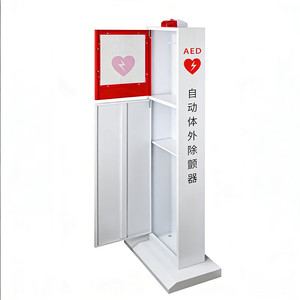 Armoire de rangement verticale pour défibrillateur AED, armoire d'urgence, armoire murale avec alarme sonore et visuelle pour AED - Product Image 3