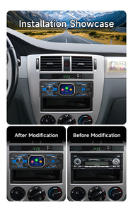 <span class=keywords><strong>Autoradio</strong></span> Universale BQCC 1 DIN con Display Digitale Touch HD da 2,2 Pollici, Lettore MP3, <span class=keywords><strong>AUX</strong></span>, USB, BT, Radio FM, Assistente Vocale, Stereo per Auto - Product Image 4