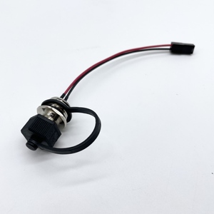 كابل طاقة تيار مستمر مقاوم للماء بموصلات M12 M16 18 20 22 AWG للتركيب على اللوحة بإضاءة LED خارجية، مزود بموصلين، مناسب للإضاءة الخارجية. - Product Image 2