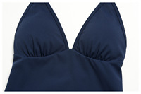 Set Yoga Wanita 2 Potong, Atasan Halter V-neck Dalam, Celana Panjang Pinggang Tinggi, Cepat Kering, Bernapas, Olahraga Gym Fitness