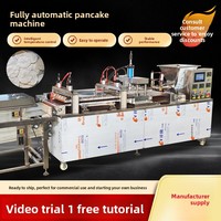 Machine à crêpes entièrement automatique motorisée, personnalisée en usine, capacité de 150 kg/h, marque Anzhan