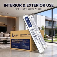 JUNBOM Mastic silicone neutre haute élongation, adhérence sans apprêt, étanchéité pour joints de vitrage, fournisseur direct usine 82002