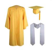 Robe de graduation personnalisée multicolores pour les étudiants en doctorat