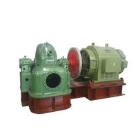 Turbin Hidro Menggunakan Roda Turbin Pelton Generator 10mw Generator Bertenaga