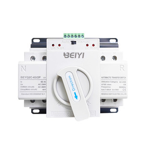 Interrupteur <span class=keywords><strong>de</strong></span> transfert automatique ATS avec garantie CE <span class=keywords><strong>de</strong></span> 2 ans, 2P 4P 63A 230V, double alimentation, disjoncteur ATS, interrupteur électrique domestique - Product Image 6