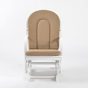 Chaise berçante moderne en bois d'hévéa écologique pour bébé – Idéale pour la détente nocturne, chambre d'enfant et appartement - Product Image 6